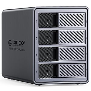 ORICO USB 3.0 Hard Drive Enclosure 4 Bay External Direct Attached Storage $110.49