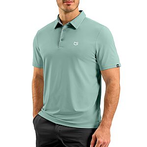 G Gradual Men's Dry Fit Stretch Golf Polo Shirt (various) $12.99 + Free Shipping w/ Prime or on $35+