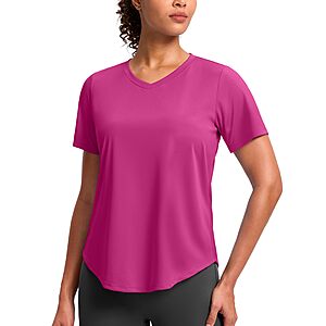 G Gradual Women's V-Neck UPF 50+ Moisture-Wicking Athletic Shirt (various) $6.99 + Free Shipping w/ Prime or on $35+