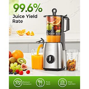 COWSAR Cold Press Juicer w/ 5.4" Wide Feed $45 + Free S/H