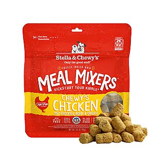 [Select Accounts] 3.5-Oz Stella & Chewy's Freeze Dried Raw Meal Mixers Dog Food Topper (Chicken) $5.51 w/ S&S + Free Shipping w/ Prime or on $35+
