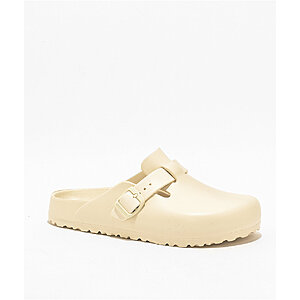Birkenstock Women's or Men's Boston Essentials EVA Clogs (Eggshell, Women's 5-10, Men's 3.5-8.5) $24.96 + Free Shipping