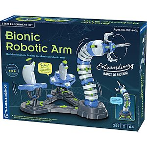 Thames & Kosmos Bionic Robotic Arm STEM Building Kit $32.99 + Free S&H w/ Prime or $35+