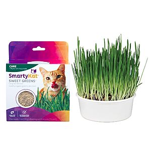 Amazon ~ SmartyKat Cat Grass $4.99 (90 day low price)