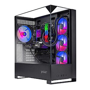 Skytech Gaming Shadow 5 Gaming PC, AMD 7 9700X 3.8GHz, RTX 5060 Ti 16GB VRAM, 1TB NVMe SSD, 16GB DDR5 RAM 6000 $1499.99