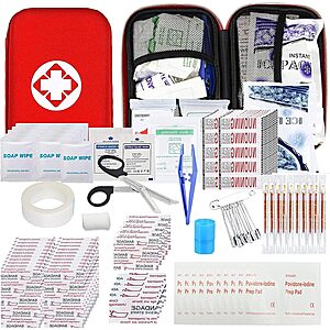 277-Piece YIDERBO First Aid Kit $9.99 + Free Shipping w/ Prime or on $35+