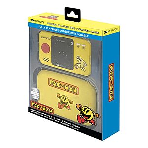 My Arcade Pac-Man Pocket Player Bundle: Officially Licensed, Portable Gaming Console, Travel Case and Screen Protector Included. Includes Classic Mode and Speed Up Mode. $38.99
