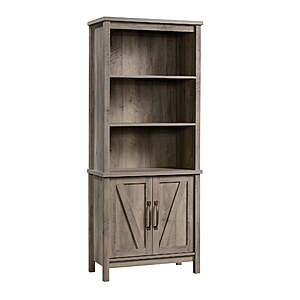 Better Homes & Gardens Modern Farmhouse Bookcase w/ Doors (Gray) $95.38 + Free Shipping