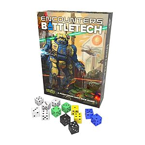 Battletech Encounters by Catalyst Game Labs, RPG Board Game, for 1+ Players and Ages 14+ $20.99