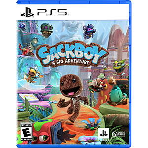 $28.99: Sackboy: A Big Adventure Standard - PlayStation 5