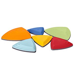 Fisher-Price™ Stepping Stones for Kids – Durable Non-Slip Stones Encourage Toddler Balance & Gross Motor Skills, Indoor & Outdoor Toys, Obstacle Course Play $22.99