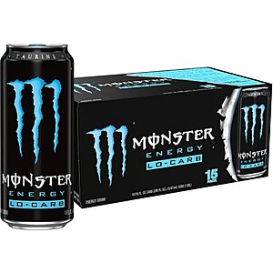 [SnS, AC] $15.11* | 15-PK 16-Oz Monster Energy Drinks (various flavors) at Amazon
