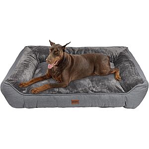 Zakapaws Extra Thick Orthpedic Dog Bed for Extra Large Dogs (48"L x 35"W x 11"H, 2 colors) from $29.99 + Free Shipping