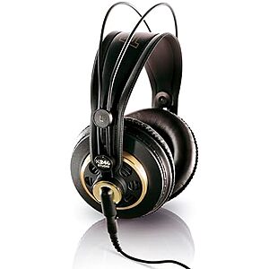 $47.99* | AKG K240STUDIO Semi-Open Over-Ear Professional Studio Headphones at Amazon