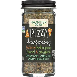 1-Ounce Frontier Co-op Pizza Seasoning Blend $2.49 w/ S&S + Free Shipping w/ Prime or on $35+