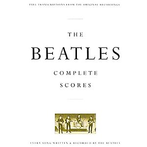The Beatles Complete Scores Deluxe Hardcover Songbook $38.30 + Free Shipping