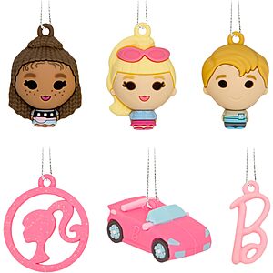 Hallmark Mini Barbie Christmas Ornaments (6-Piece Set) $4.00 + Free Shipping w/ Prime or on $35+