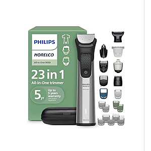 Norelco Philips All-in-One 9000 Series 23-Piece Trimmer $50.99