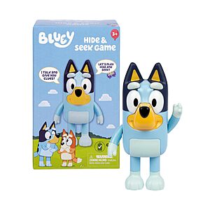 Bluey Game Hide and Seek Electronic Figure with Dance Mode $7.69 + Free S&H w/ Prime or $35+