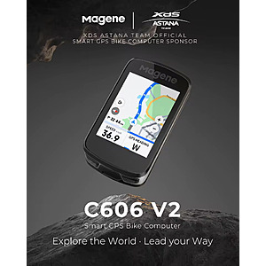 $154 | Magene C606V2 Touchscreen GPS Bike Computer 2.8inch Navigation