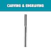 RYOBI 1/8" Carbide Flat End Engraving Burr Rotary Tool Bit $4.90 + Free Shipping