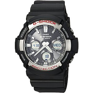 Casio Men's GAS-100-1ACR G Shock Analog-Digital Display Quartz Black Watch $108 + Free S&H at Amazon