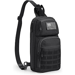 10L G4Free Molle Chest Shoulder Tactical EDC Sling Bag Backpack (3 Colors) $12.99 + Free Shipping w/ Prime or on $35+