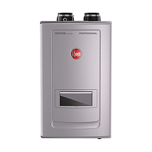 RHEEM tankless on demand water heaters, natural gas or propane, as low as $699.99 + 11% Menard's rebate