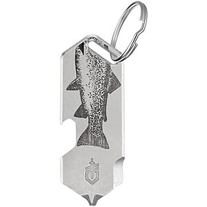 $6.09* | Gerber Shard Keychain 3-in-1 Multitool w/ Bottle Opener, Package Opener & Cross Driver (Silver Fish) at Amazon