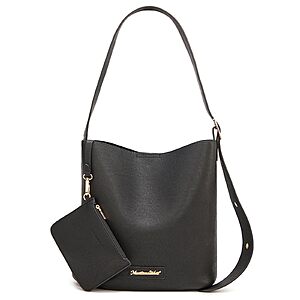 Montana West Soft PU Leather Medium Bucket Shoulder Bag w/ Matching Coin Purse (Various) from $11.49 + Free Shipping w/ Prime or on $35+
