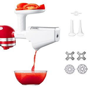 KitchTree Fruit & Vegetable Strainer Attachment Set for KitchenAid $28.49