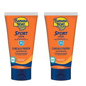 [Select Accounts] 2-Count 3-Oz Banana Boat Ultra Sport SPF 30 Sunscreen Lotion $5.19 w/ S&S + Free Shipping w/ Prime or on $35+