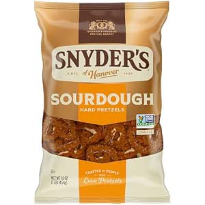 Snyder's of Hanover Sourdough Hard Pretzels, 16 Oz Bag~$2.43 After Coupon & S&S @ Amazon