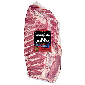 Smithfield Fresh Pork Spare Ribs $1.97/lb at Walmart