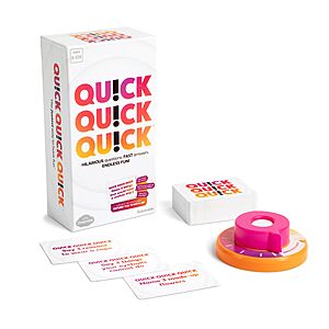 What Do You Meme? QU!CK QU!CK QU!CK Party Card Game $11.99 + Free Shipping w/ Prime or on $35+