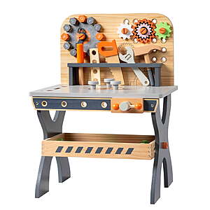 Ktaxon Kids Toy Tool Bench w/ Play Tool Set $14.44 + Free S&H w/ Walmart+ or on $35+