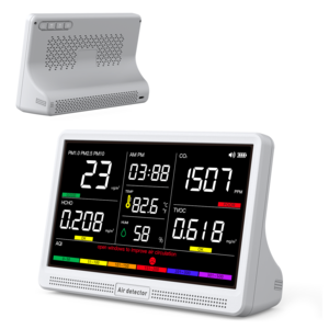 bonoch 16-in-1 Air Quality Monitor Indoor with 7" Display $60+ Free Shipping