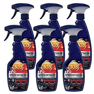 6 Pack 16 fl oz  303 Products (30216-6PK) Products Automotive Speed Detailer $35.55 + Free S&H at Amazon