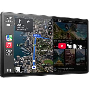 11" LAMTTO Wireless CarPlay & Android Auto Screen w/ Built-In Netflix and YouTube $112.49 + Free Shipping