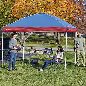 $79 FS WALMART Red, White & Blue Pop Up Canopy Tent  10 x 10  OZARK TRAIL Brand