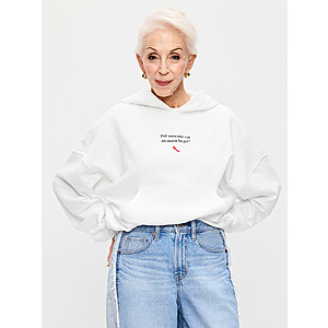 Old Navy x The Devil Wears Prada SoComfy Oversized Pullover Hoodie $8.97