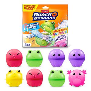 8-Piece Bunch O Balloons Reusable Water Balloons (Animal Printed) $9.99 + Free Store Pickup at Target or Free Shipping on $35+