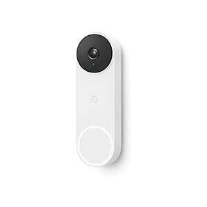 Woot - (NEW) Google Nest Doorbell (Wired, 2nd Gen) - Wired Video Doorbell Camera - Doorbell Security Camera - $97.99