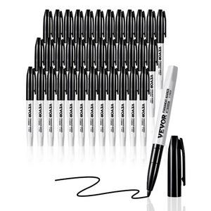 VEVOR 36-Pack Black Permanent Markers $6.39 (Reg. $15.90) Shipped