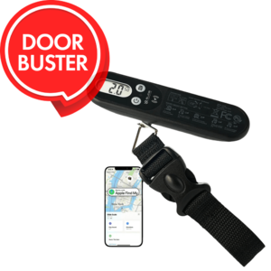 Slide Innovations "Find My" Luggage Tracker (Apple) and Digital Scale $15 + Free Shipping