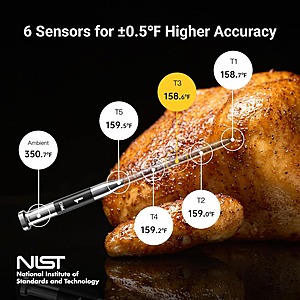 ThermoMaven G1 Smart Bluetooth Wireless Meat Thermometer $26 + Free S&H