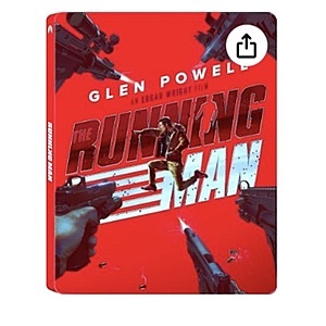 The Running Man (Steelbook) 4K UHD $26.99 Amazon.com