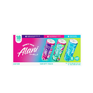 [Starts July 24] Sam's Club Members: 18-Pk 12-Oz or 24-Pk 8.4-Oz Alani Nu Energy Drink Variety Pack $16.58 In-Store