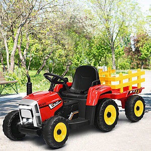 $141.41 FS WAYFAIR Costway Battery Powered Ride On with Remote Control