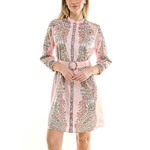 Nanette Lepore Women's Long Sleeve Tie Waist Mirror Print Mini Dress (Various) $16.55 + Free S&H w/ Walmart+ or on $35+